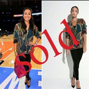 Virgos Lounge Hand Beaded Jacket M